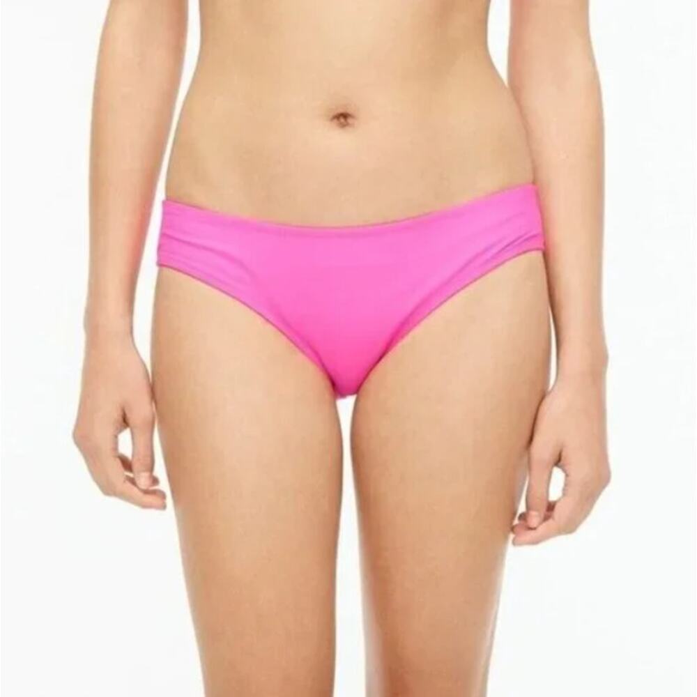 NWT J. Crew Hot Pink Hipster Bikini Bottom Size 3X